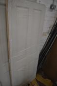 *White Four Panel Door 198cm tall x 84x4.5cm