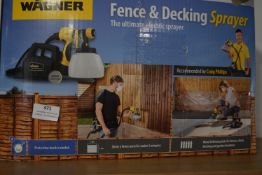 *Wagner Fence & Decking Sprayer (salvage)