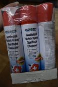 *Twelve Tins of Antiviral Quick Spray Surface Cleaner
