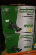*Two Hawksmoor Cordless Lawnmowers (salvage)