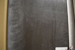 *Encore Espresso Glass Bow End Breakfast Bar Top 2400x900x27mm