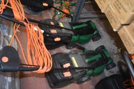 *Two Hawksmoor Electric Lawnmowers (salvage)
