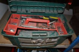 Toolbox and Contents of Tools and Fixings