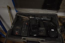 AEG Cordless Impact Drill with Spare Battery and Case