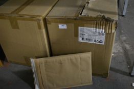 *Two Boxes of ~100 Paper Padded Bags 18x26cm