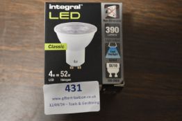 *Box of ~40 GU10 LED Lightbulbs