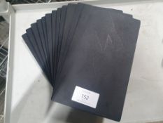 * 12 x Slate Effect Cake Plates (260w x 160d)