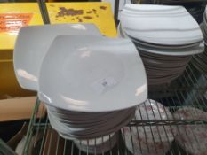 * 40 x 25cm Square Plates