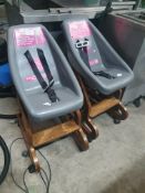 * 2 x Small Child High Chairs