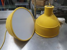 * 2 x Mutto Unfold Pendant Designer Lights