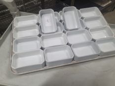 * 18 x Condiment Dishes