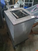 * Mobile Heated Plate Warmer