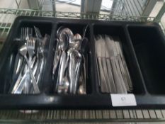 * Cutlery and Tray (Approximately 150 Pieces)