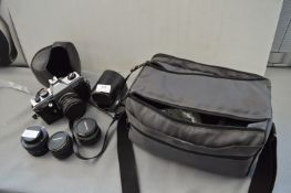 Praktica MTL50 35mm Film Camera with Lenses, Camer