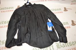 *Hilary Radley Black Long Sleeve Top Size: L