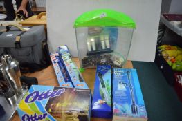 Aqua Alien Fish Tank plus Boxed Accessories