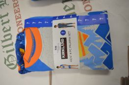 Kirkland Kid’s 4pc Pyjama Set Size: 7 years