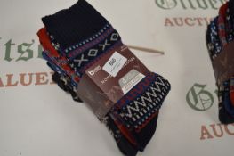 *Kiku Nordic Collection Boot Socks 4pk Size: 7-11