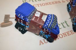 *Kiku Nordic Collection Boot Socks 4pk Size: 7-11