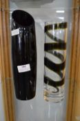 Two Glass Vases