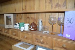 Mugs and Gin Glasses Including Harry Potter, etc.