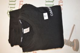 *Clavin Klein Long Sleeve Jogger Set in Black Size: S