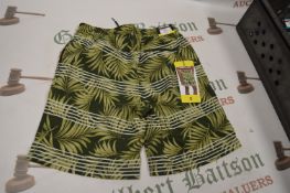 *Kirkland Green Swimming Shorts Size: S