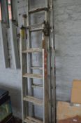 Aluminium Folding Step Ladders and an Extending La