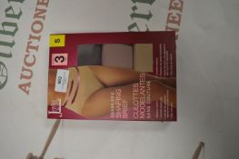 *Jezebel Black Seamless Shaping Briefs 3pk Size: S