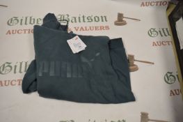 *Puma Dark Slate Hoodie Top Size: S