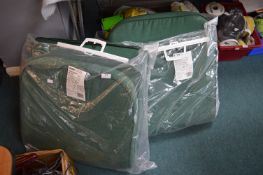 Two Homebase Sunbed Cushions