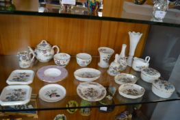 Wedgwood Kutani Pattern Trinket Boxes, Dishes, etc