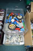 Two Tubs of Lego