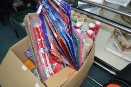 Christmas Wrapping Paper, Gift Bags, etc.