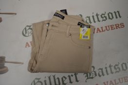 *Buffalo Lady’s Cargo Trousers in Beige Size: 10
