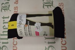 *Ellen Reyes Fleece Lined Seamless Legging 2pk Size: S