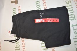 *Puma Black Joggers Size: M
