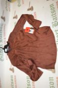 *Hilary Radley Chocolate Long Sleeve Top Size: M