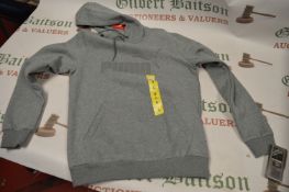 *Puma Grey Hoodie Top Size: S