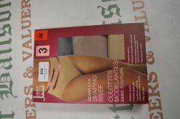 *Jezebel Flesh Seamless Shaping Briefs 3pk Size: M