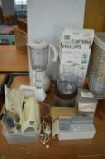 Kitchen Electricals Including Kenwood and Philips