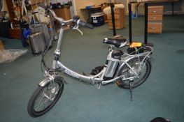 Electro Bike Folding E-Bicycle with Battery Charger, Carry Bags, and All Accessories
