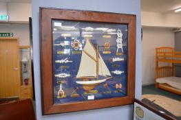 Maritime Framed Knotwork Display
