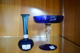 Murano and Medina Glass, plus a vase