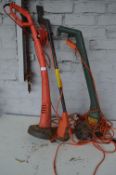 Three Electric Strimmers