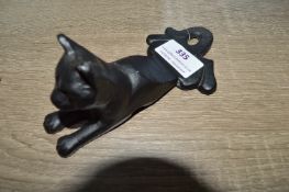 Cast Metal Cat Door Wedge