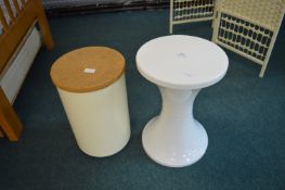 Stacking Stool and Storage Container
