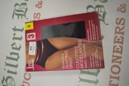 *Jezebel Black Seamless Shaping Briefs 3pk Size: S