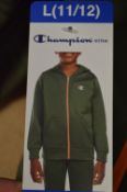 Champion Kid’s Cargo Olive Hoodie Size: L