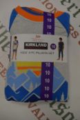 Kirkland Kid’s 4pc Pyjama Set Size: 10 years
